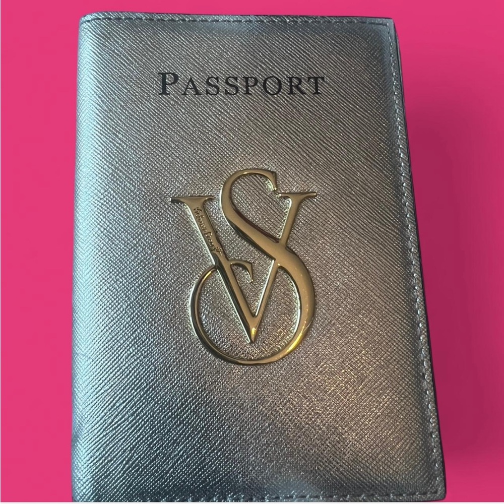 Victoria's Secret Gold Passport Holder